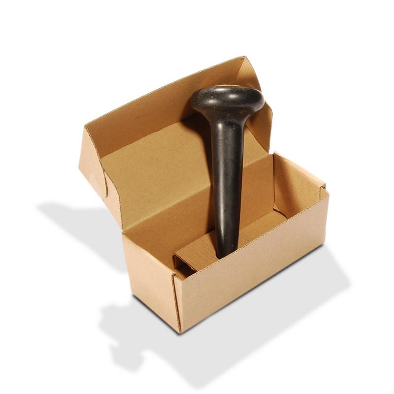 Master Massage Nagelförmiger Basalt Stein für Hot Stone Massage Druckpunkte und Triggerpunkte Tool