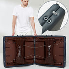 Master Massage 71cm NewPort™ Mobile Massagetherapieliege mit Ambiente Lichtpaket Klappbarem Holzgestell-Königsblau