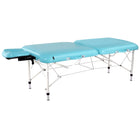 Master Massage 76 cm CALYPSO ™ LX Tragbarer Massagetisch mit NanoSkin ™ - Surf Blau (Anti-Mikrobiell - Tränenfrei)
