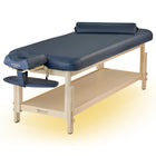 Master Massage 76cm Laguna™ Stationäre Massageliege mit Ambiente Beleuchtung Königsblau