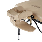 Master Massage 76cm ProAir™ Mobile Massageliege mit NanoSkin™ & Klappbarem Aluminiumgestell-Beige