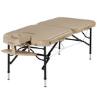 Master Massage 76cm ProAir™ Mobile Massageliege mit NanoSkin™ & Klappbarem Aluminiumgestell-Beige