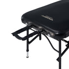 Master Massage 76cm Stratomaster™ Mobile Massageliege mit NanoSkin™ & Klappbarem Aluminiumgestell-Schwarz