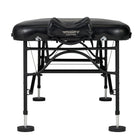 Master Massage 76cm Stratomaster™ Mobile Massageliege mit NanoSkin™ & Klappbarem Aluminiumgestell-Schwarz