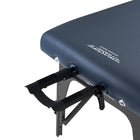 Master Massage Montclair™ Mobile Massageliege mit Ambiente Lichtpaket Memory Foam & Klappbares Holzgestell-Königsblau
