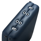 B-Ware Master Massage 71cm Montclair™ Mobile Massageliege mit Memory Foam & Klappbares Holzgestell Königsblau