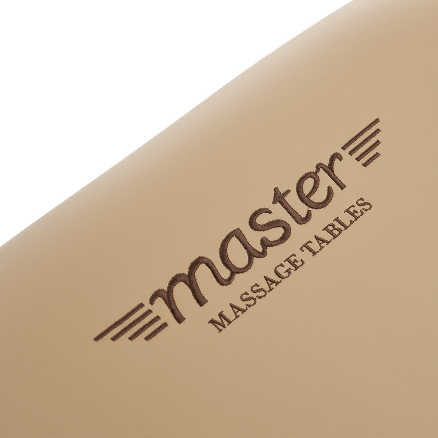 Master Massage 79cm SpaMaster™ Salon Stationäre Massageliege mit Rücklehne Armlehne & Memory Schaumstoff-Beige