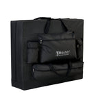 Master Massage Coronado™ Mobile Massagetherapieliege mit Ambiente Lichtpaket Klappbarem Holzgestell-Königsblau