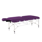Master Massage 76 cm CALYPSO ™ LX Tragbarer Massagetisch mit NanoSkin ™ - KÖNIG's Lila (Anti-Mikrobiell - Tränenfrei)