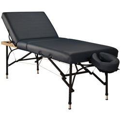 Master Massage 74cm Violet Salon Tilt Aluminium Leicht Mobil tragbar Massageliege Massagebett Massagebank Kosmetikliege, König Blau